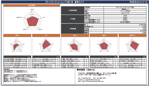 運営カルテ サンプル